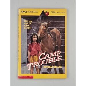 Vintage Camp Trouble by Beverly Keller Scholastic Apple Paperback 1993